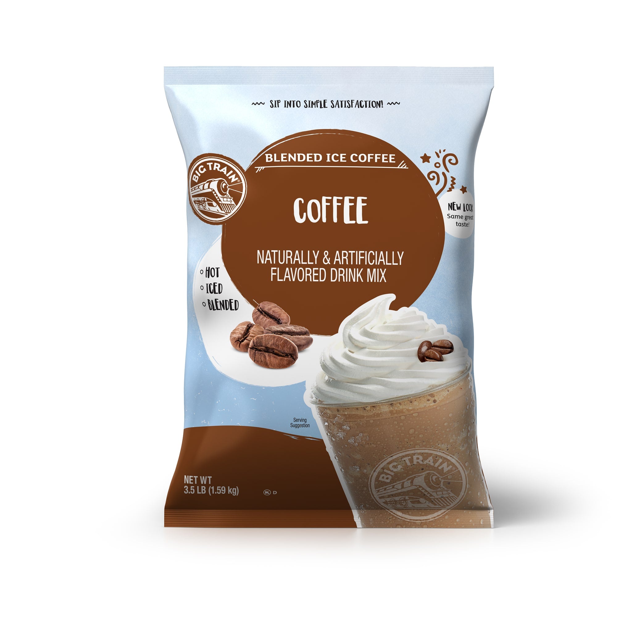 Big Train Blended Ice Coffee Beverage Mix