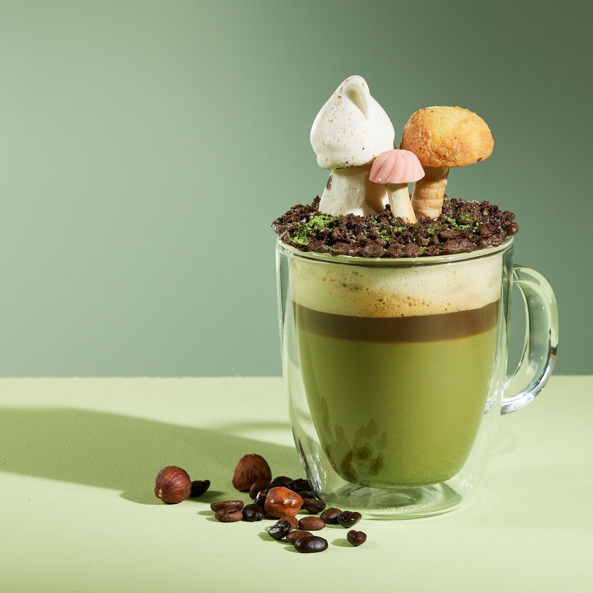 Mushroom Hazelnut Macchiato