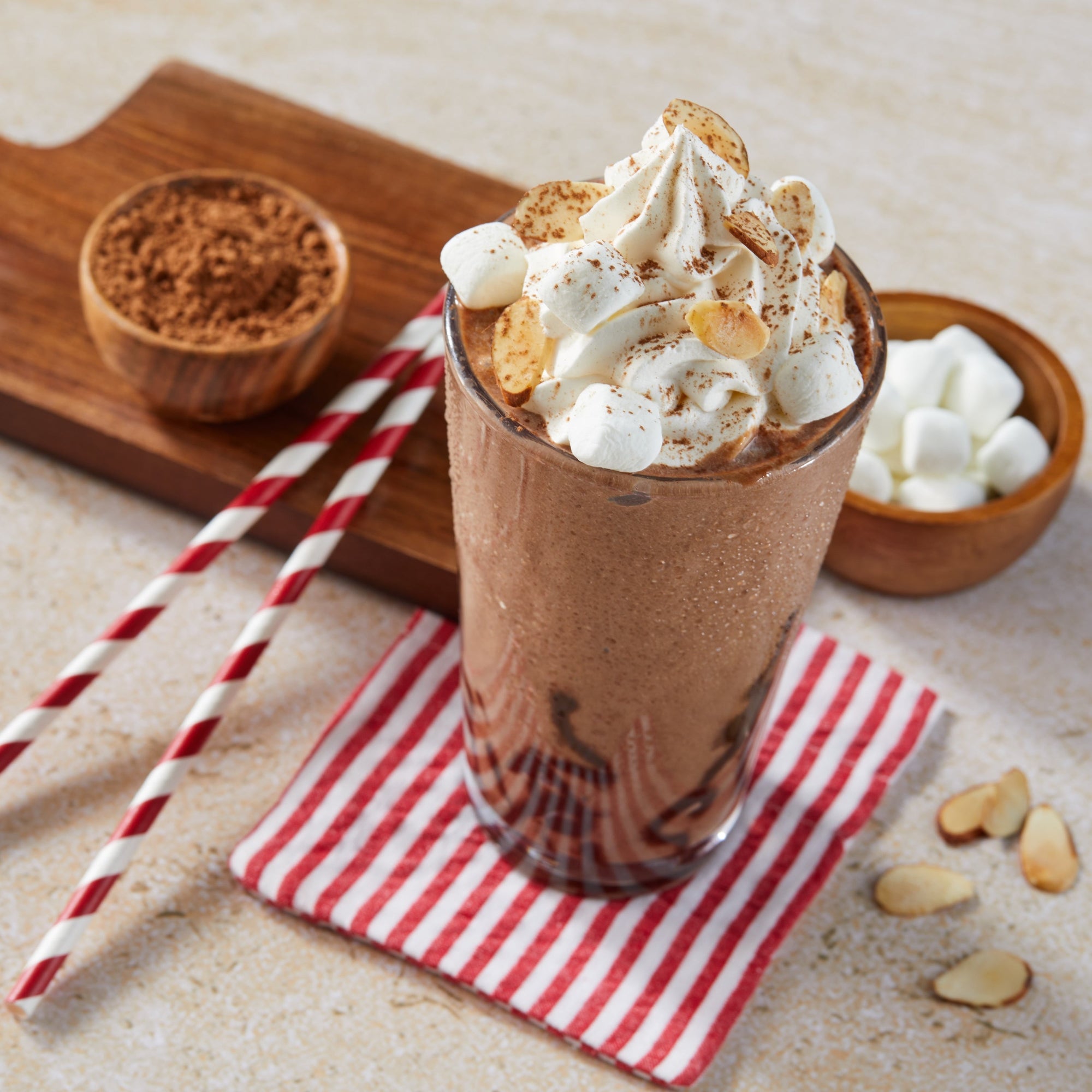 Rocky Road Mocha Frappe