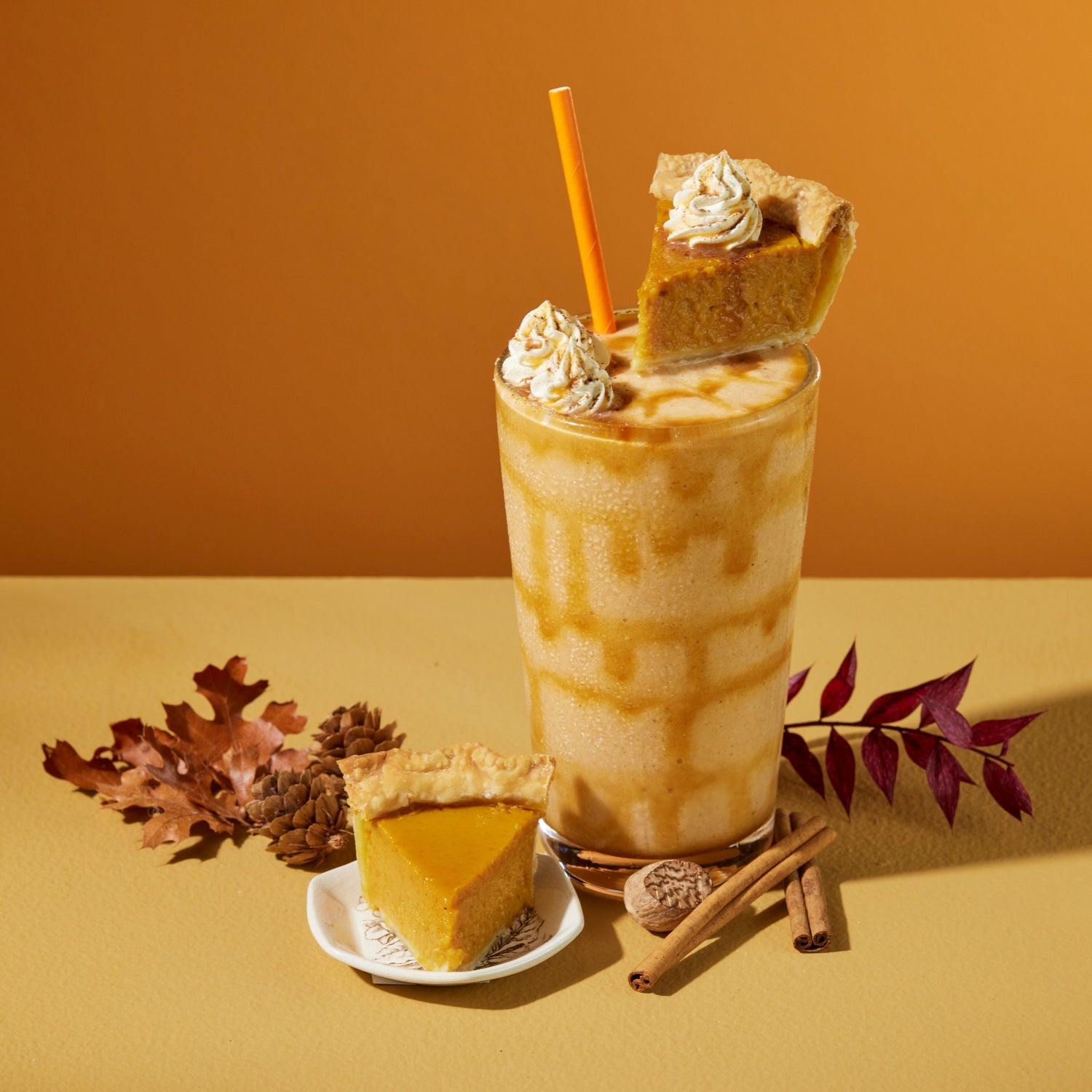 Pumpkin Horchata Frappe