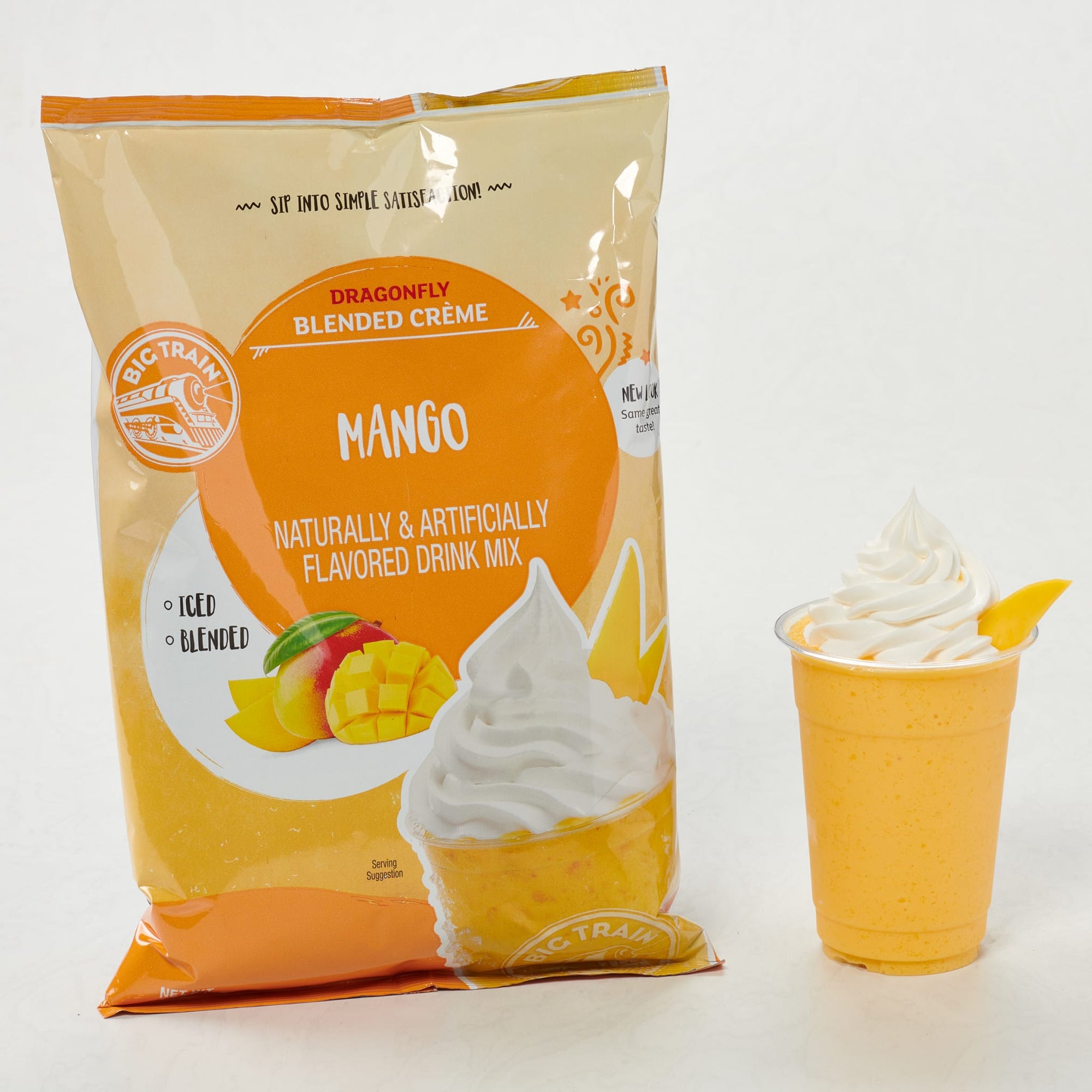 Dragonfly Mango Blended Creme Beverage Mix