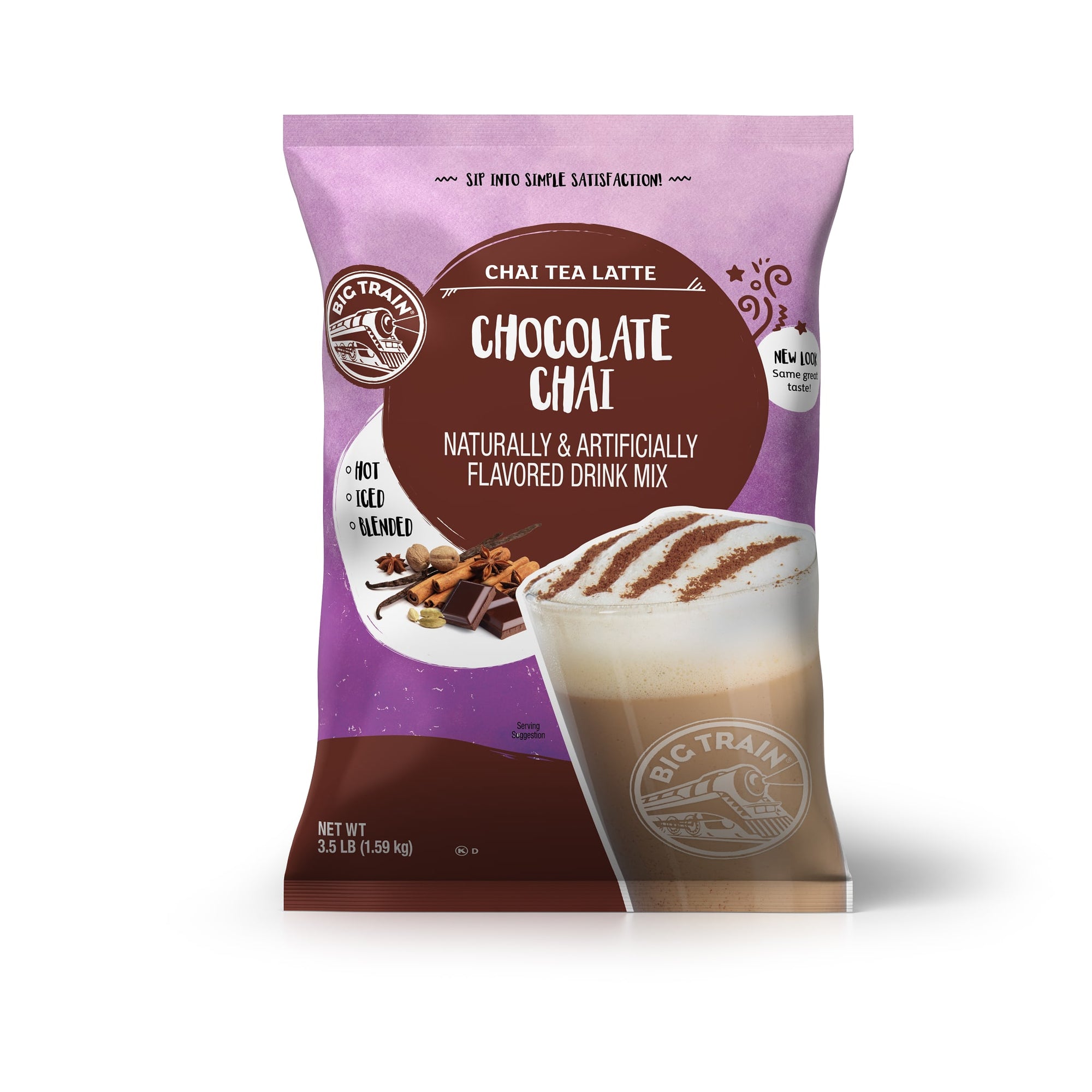 Chocolate Chai Tea Latte Beverage Mix