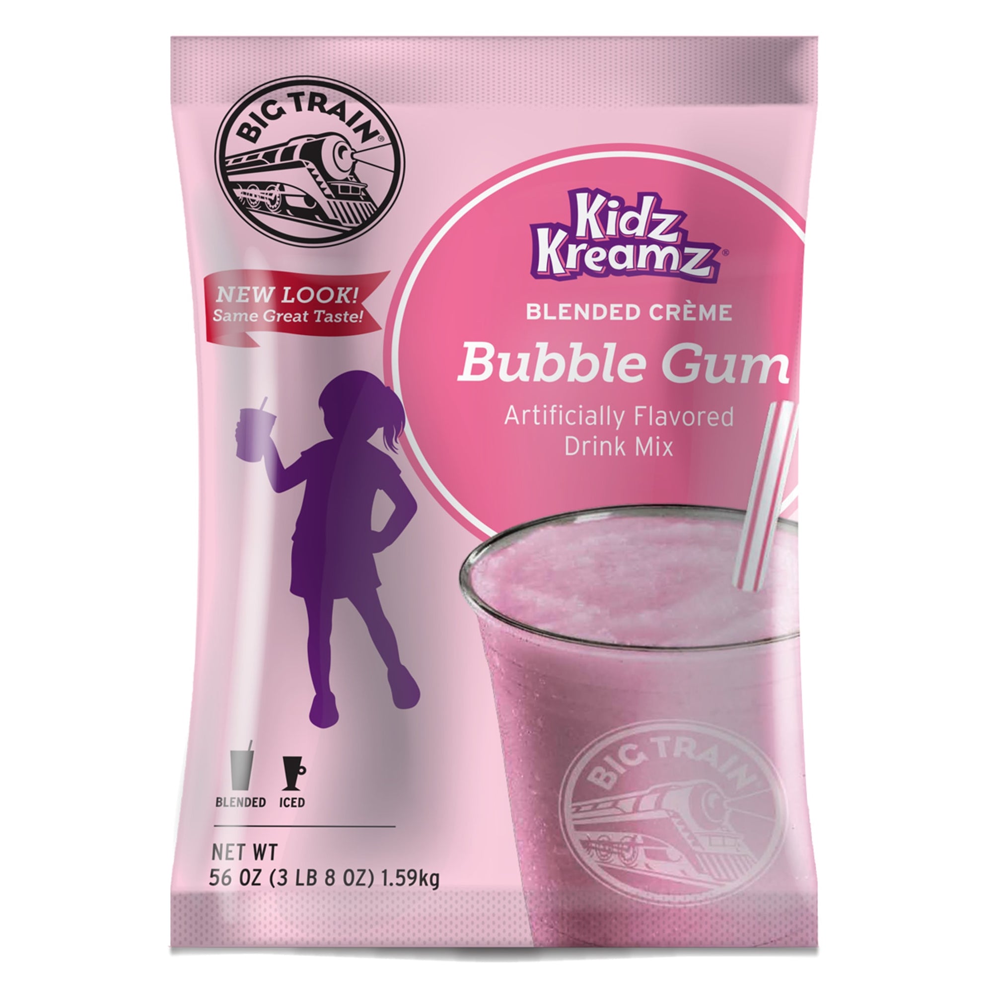 Kidz Kreamz Bubble Gum Blended Beverage Mix