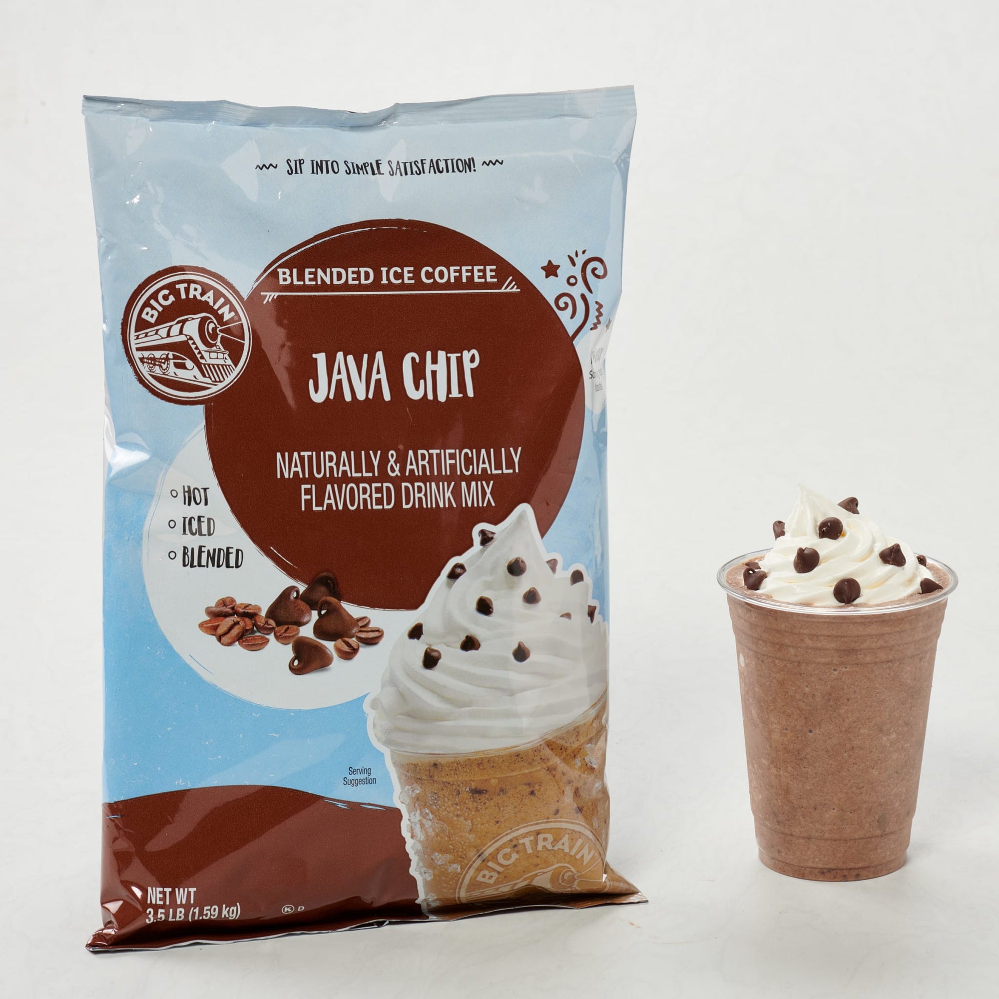 Java Chip Blended Ice Coffee Beverage Mix