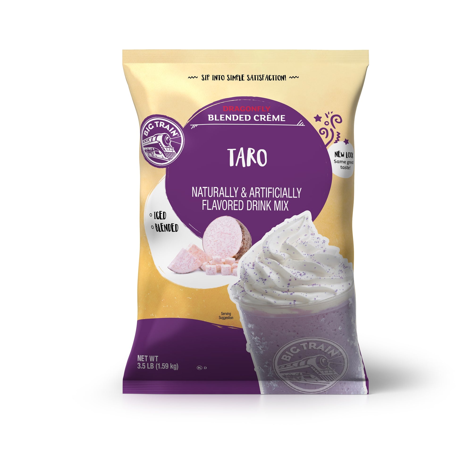 Dragonfly Taro Blended Creme Beverage Mix