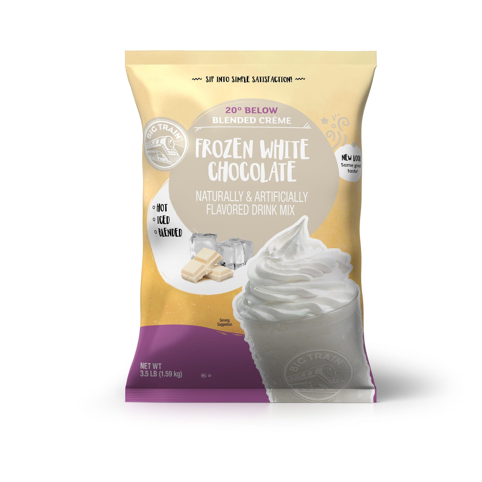 20 Below Frozen White Chocolate Beverage Mix