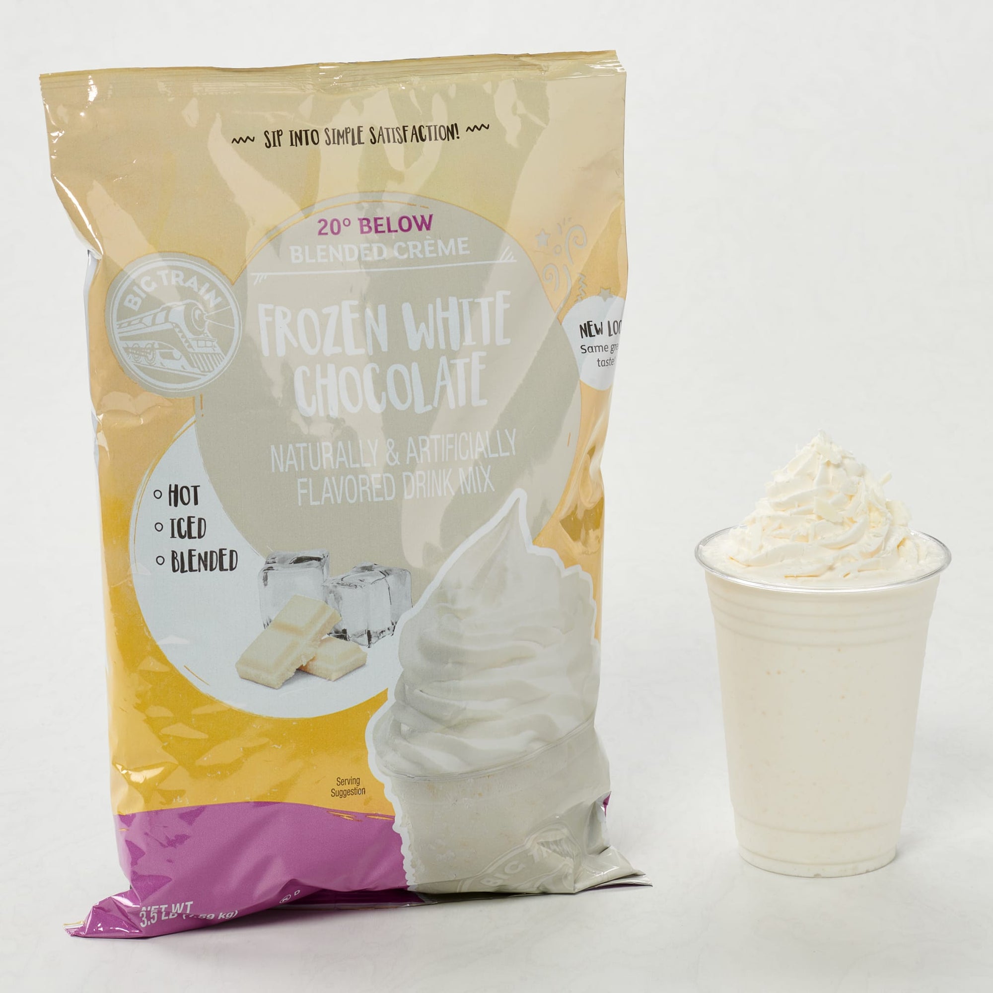 20 Below Frozen White Chocolate Beverage Mix