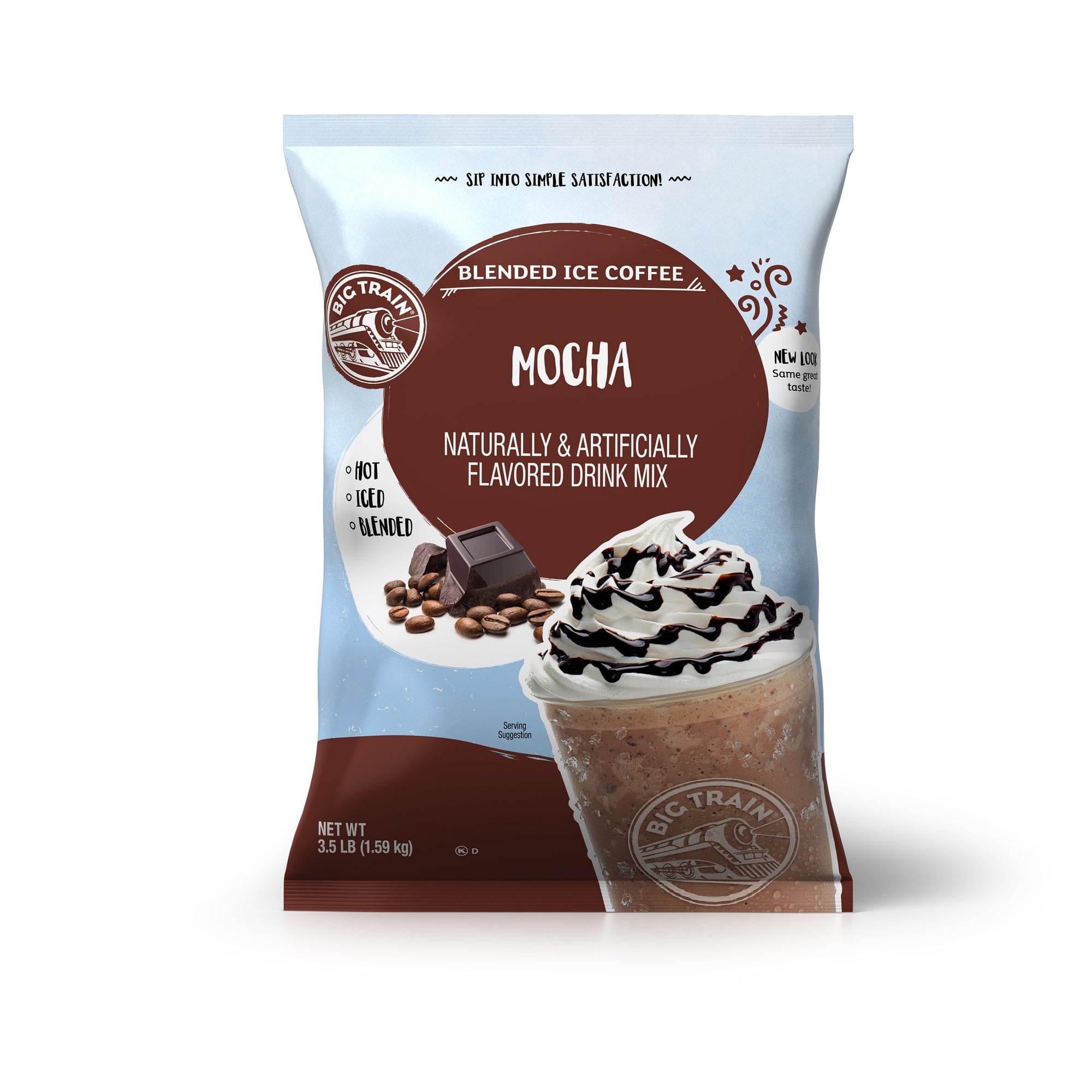 Mocha Blended Ice Coffee Beverage Mix