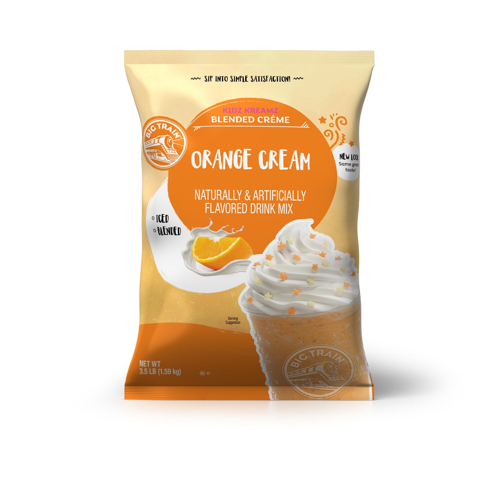 Kidz Kreamz Orange Cream Blended Beverage Mix