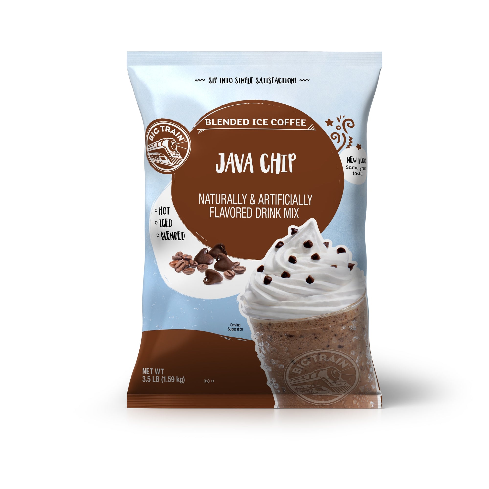 Java Chip Blended Ice Coffee Beverage Mix