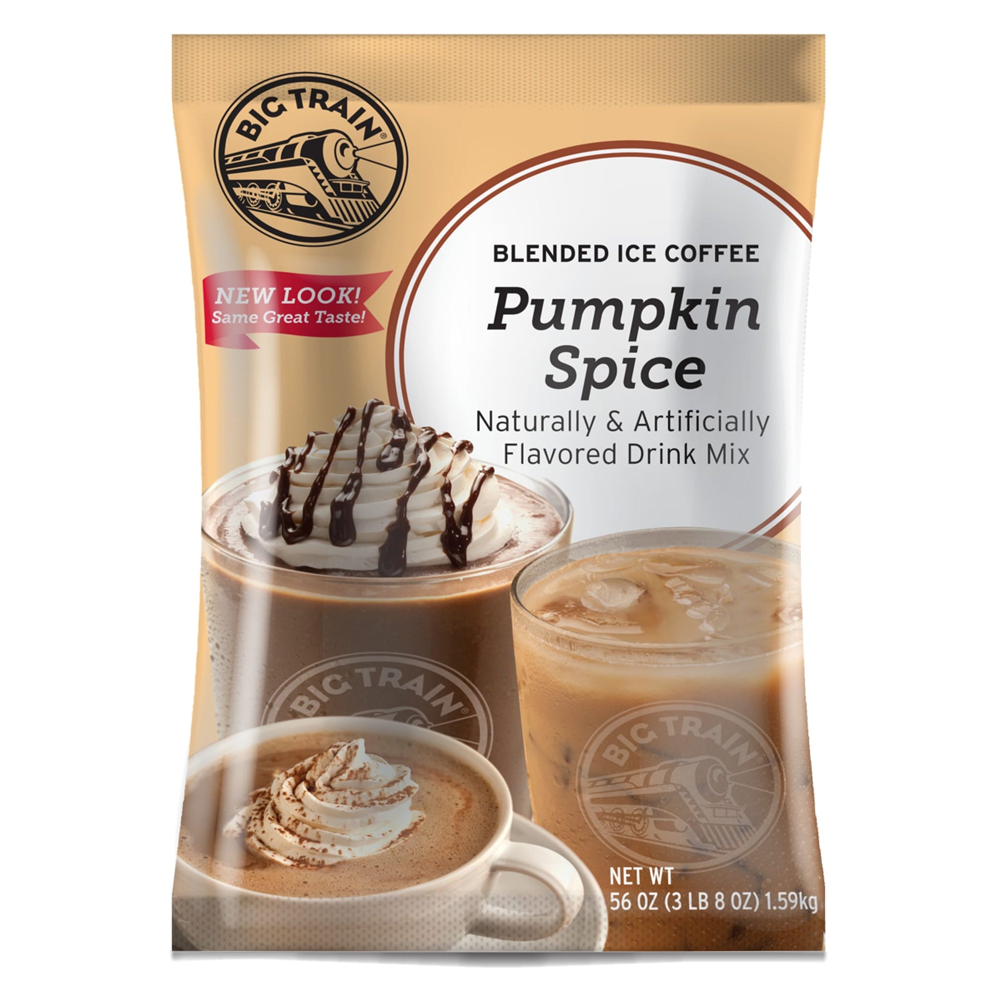 Pumpkin Spice Blended Ice Coffee Beverage Mix