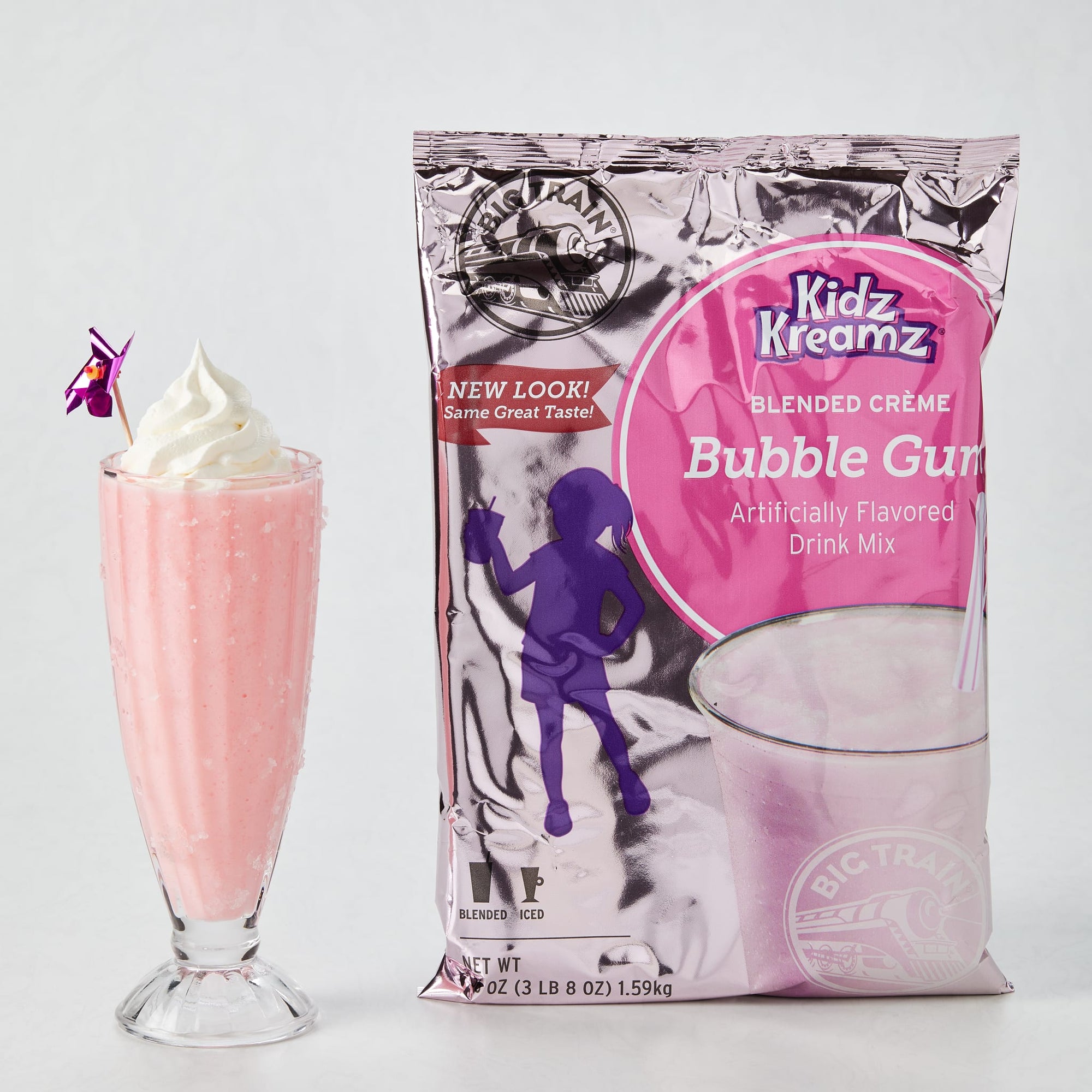 Kidz Kreamz Bubble Gum Blended Beverage Mix