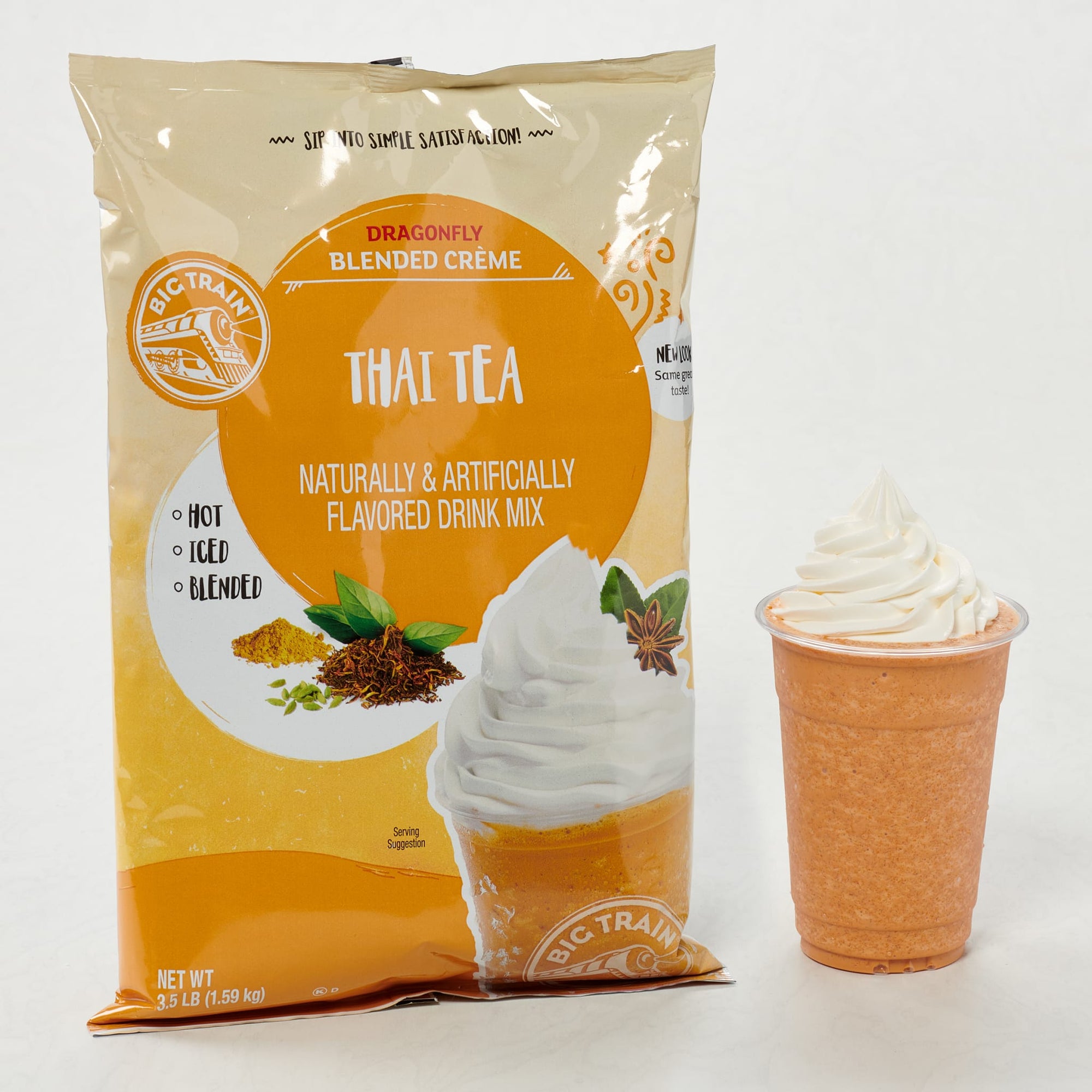 Dragonfly Thai Tea Blended Creme Beverage Mix