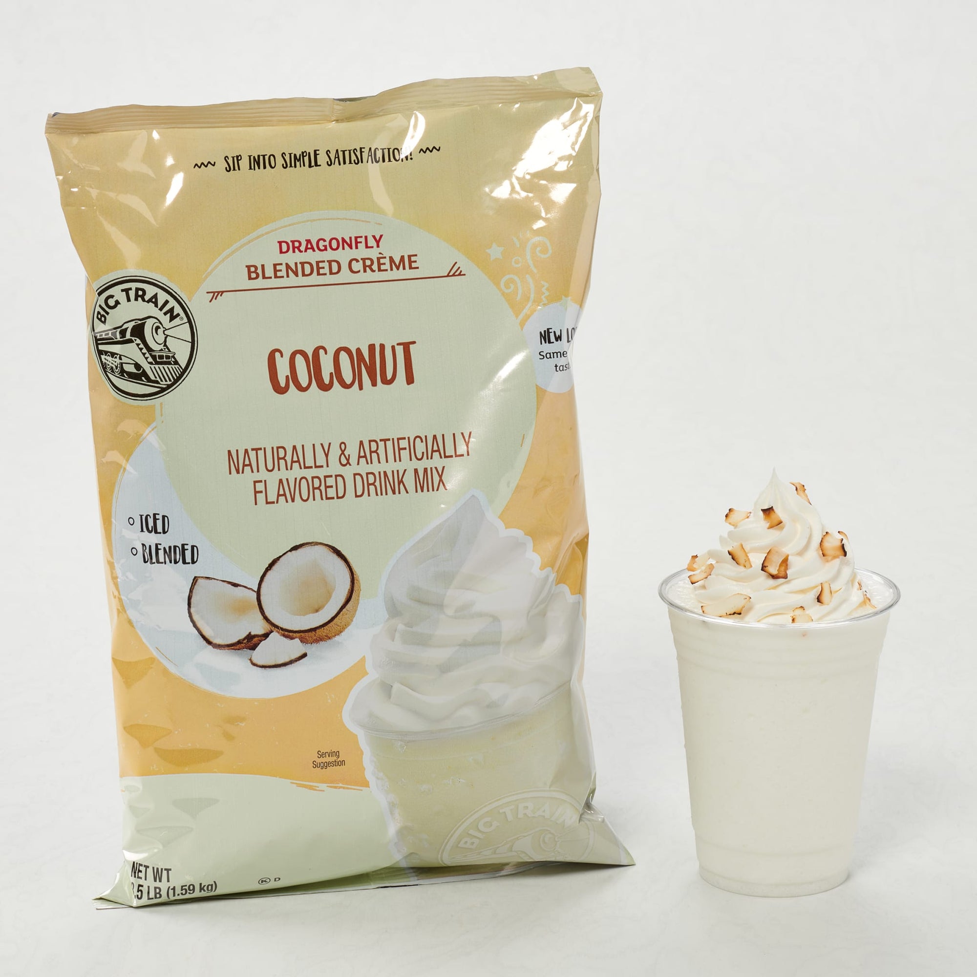 Dragonfly Coconut Blended Creme Beverage Mix