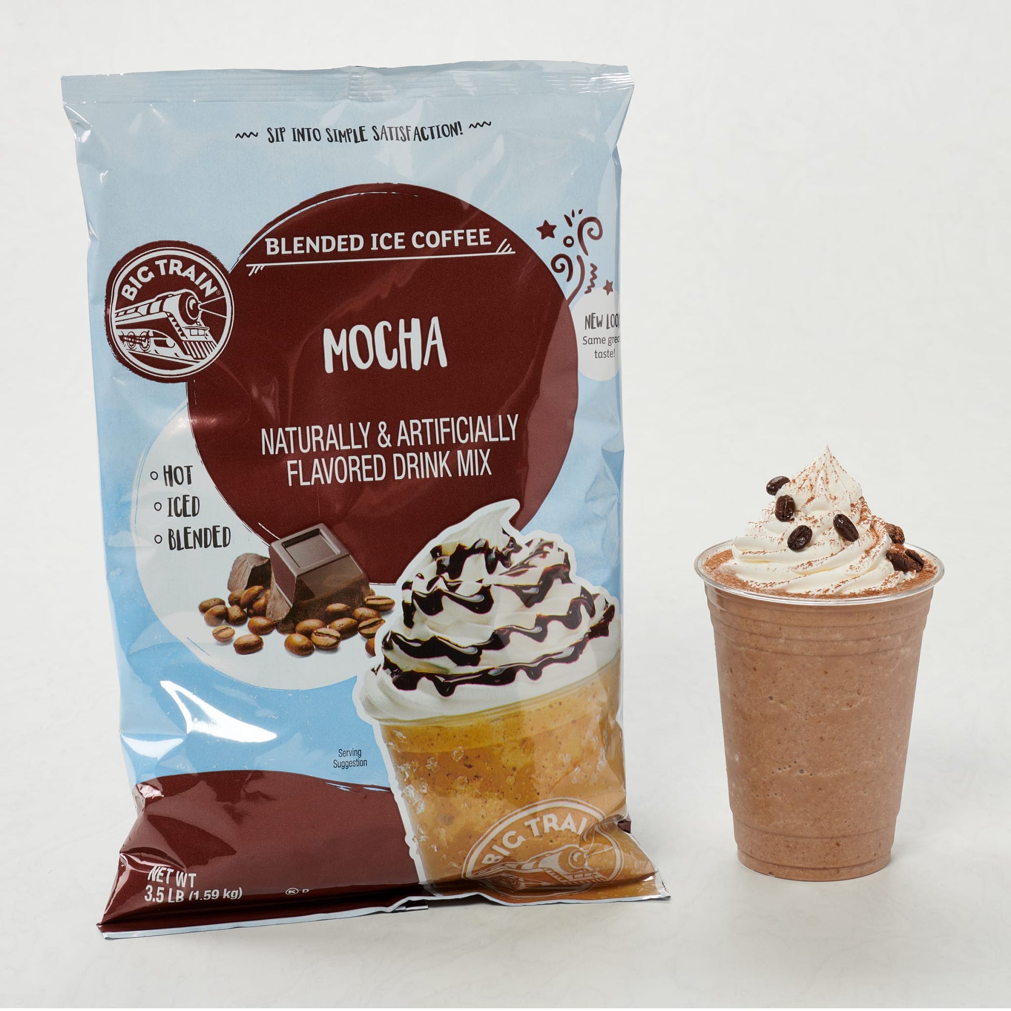 Mocha Blended Ice Coffee Beverage Mix