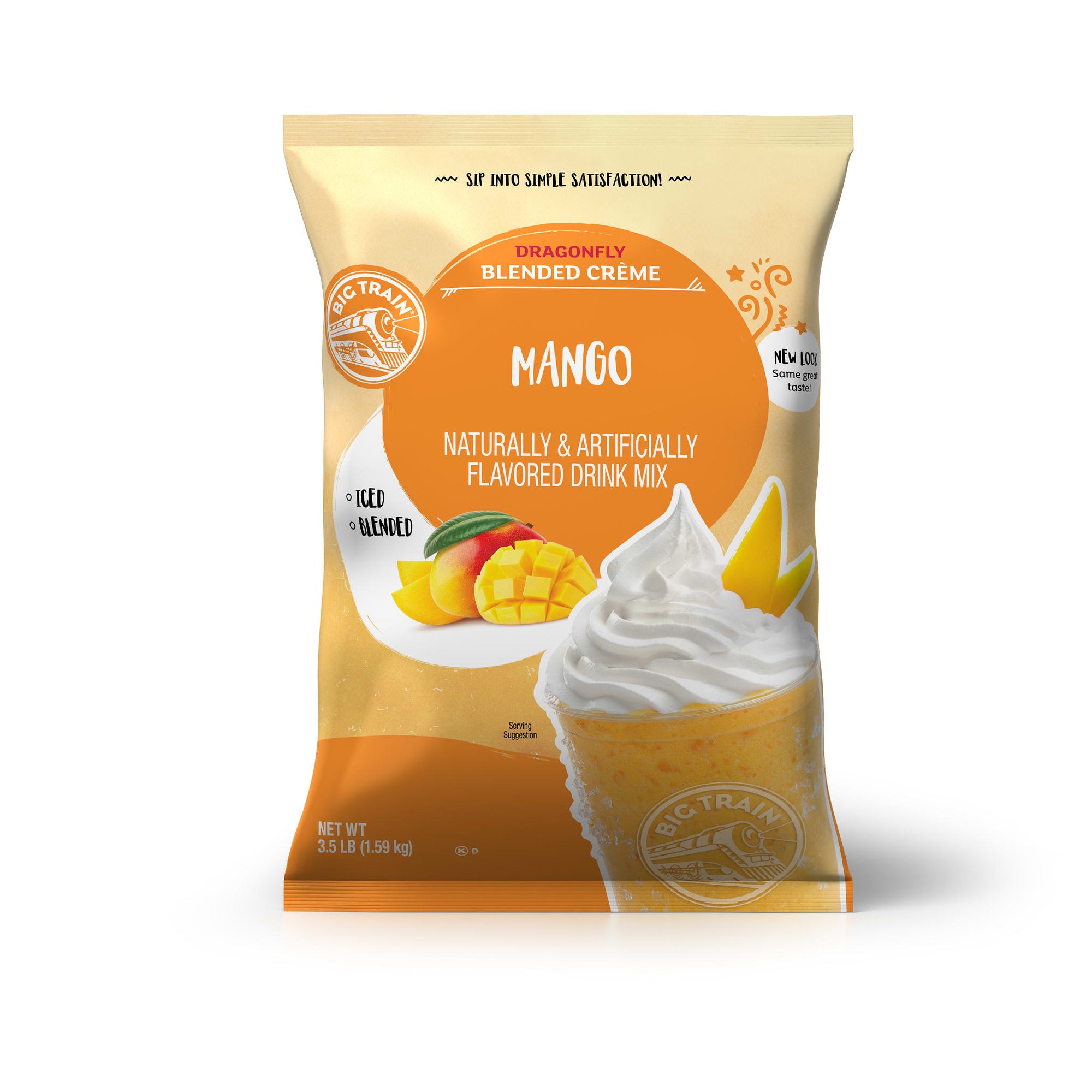 Dragonfly Mango Blended Creme Beverage Mix