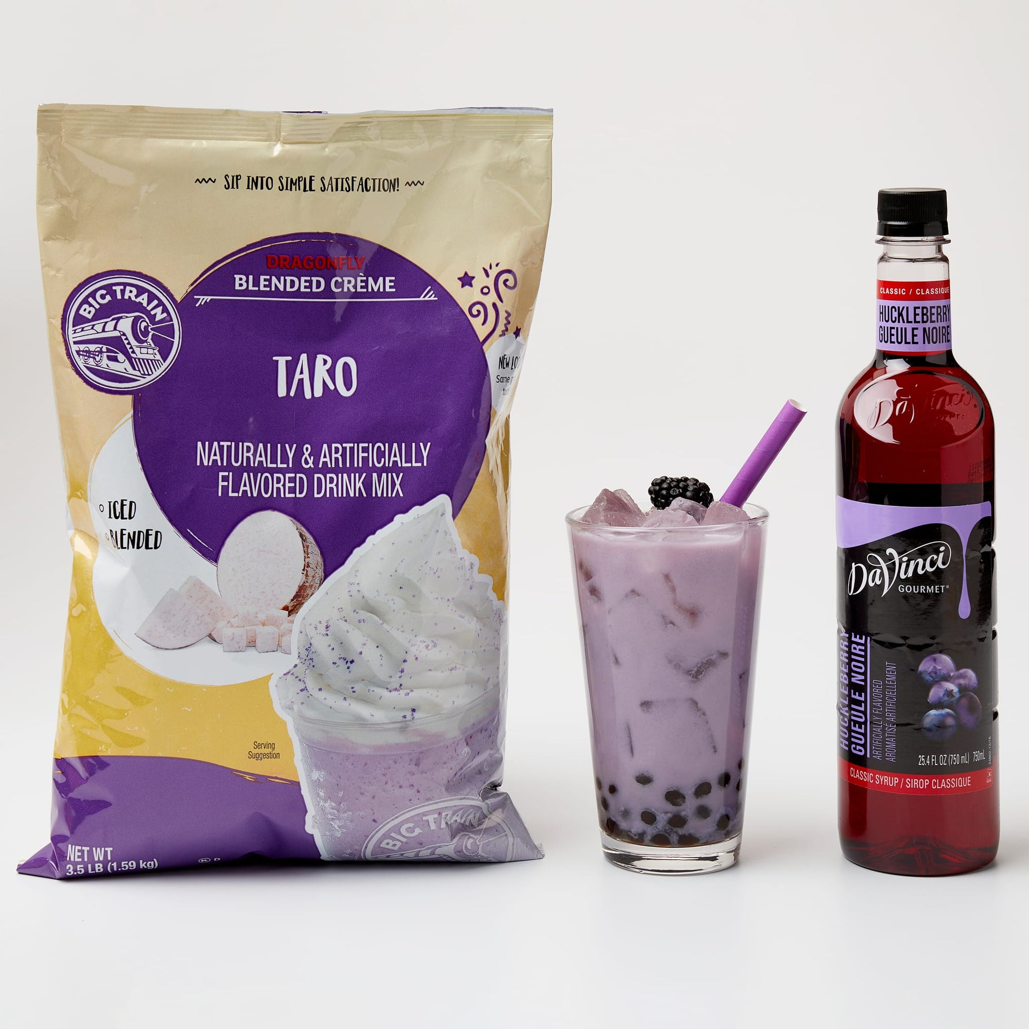 Dragonfly Taro Blended Creme Beverage Mix