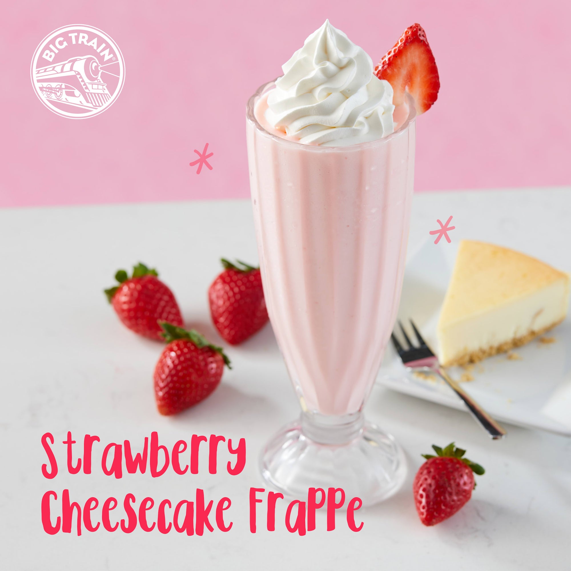 Strawberry Blended Creme Beverage Mix