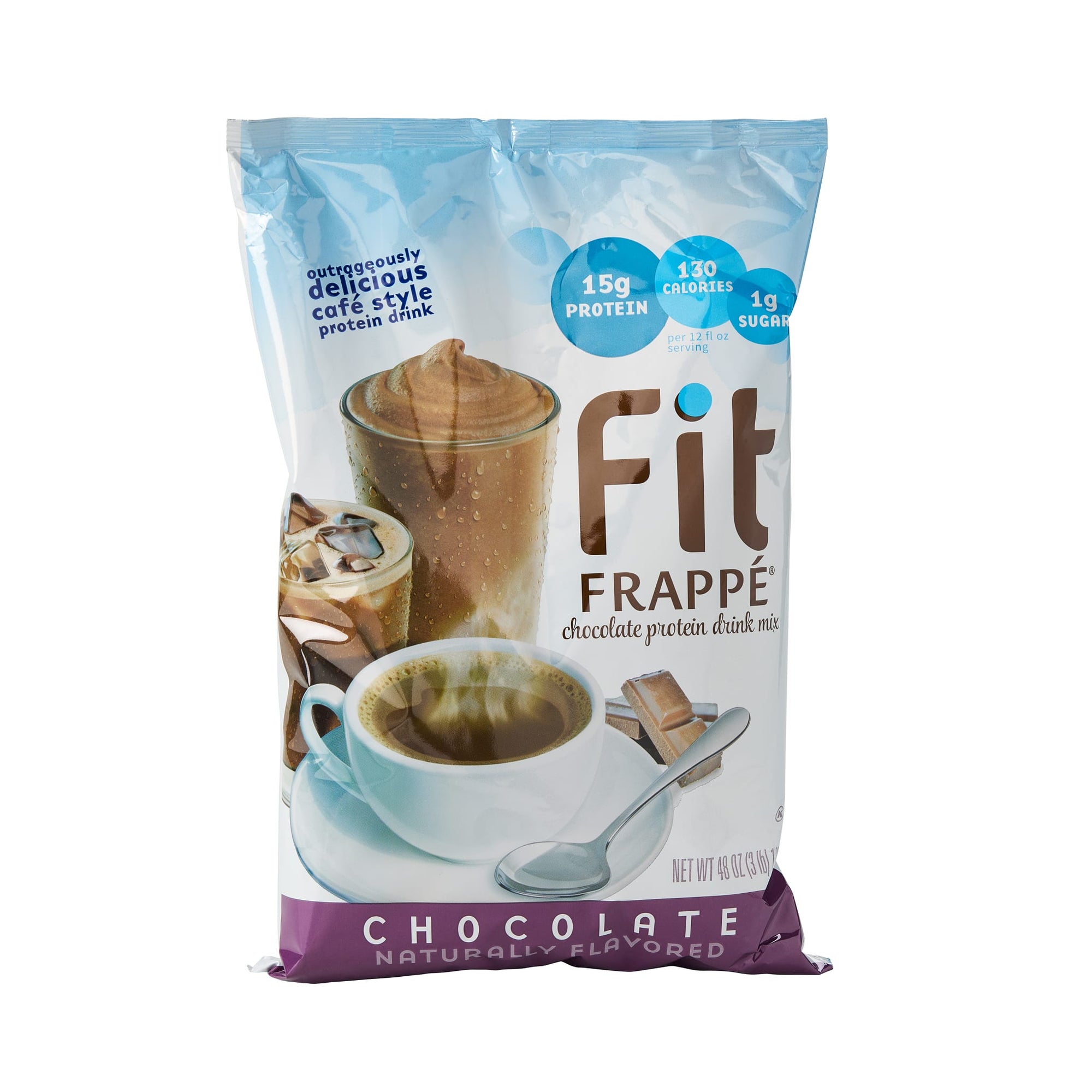 Fit Frappe Chocolate Protein Beverage Mix