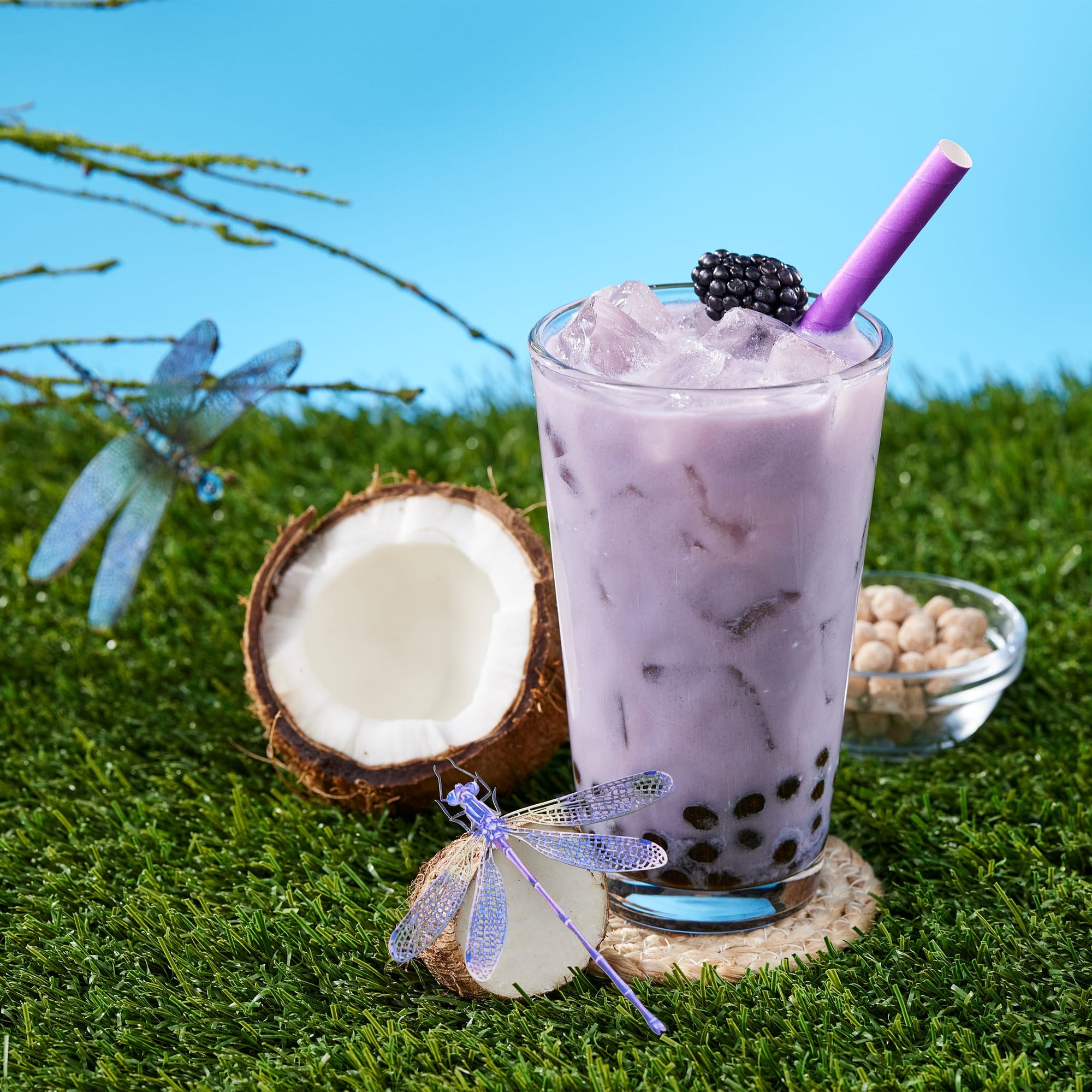 Dragonfly Taro Blended Creme Beverage Mix