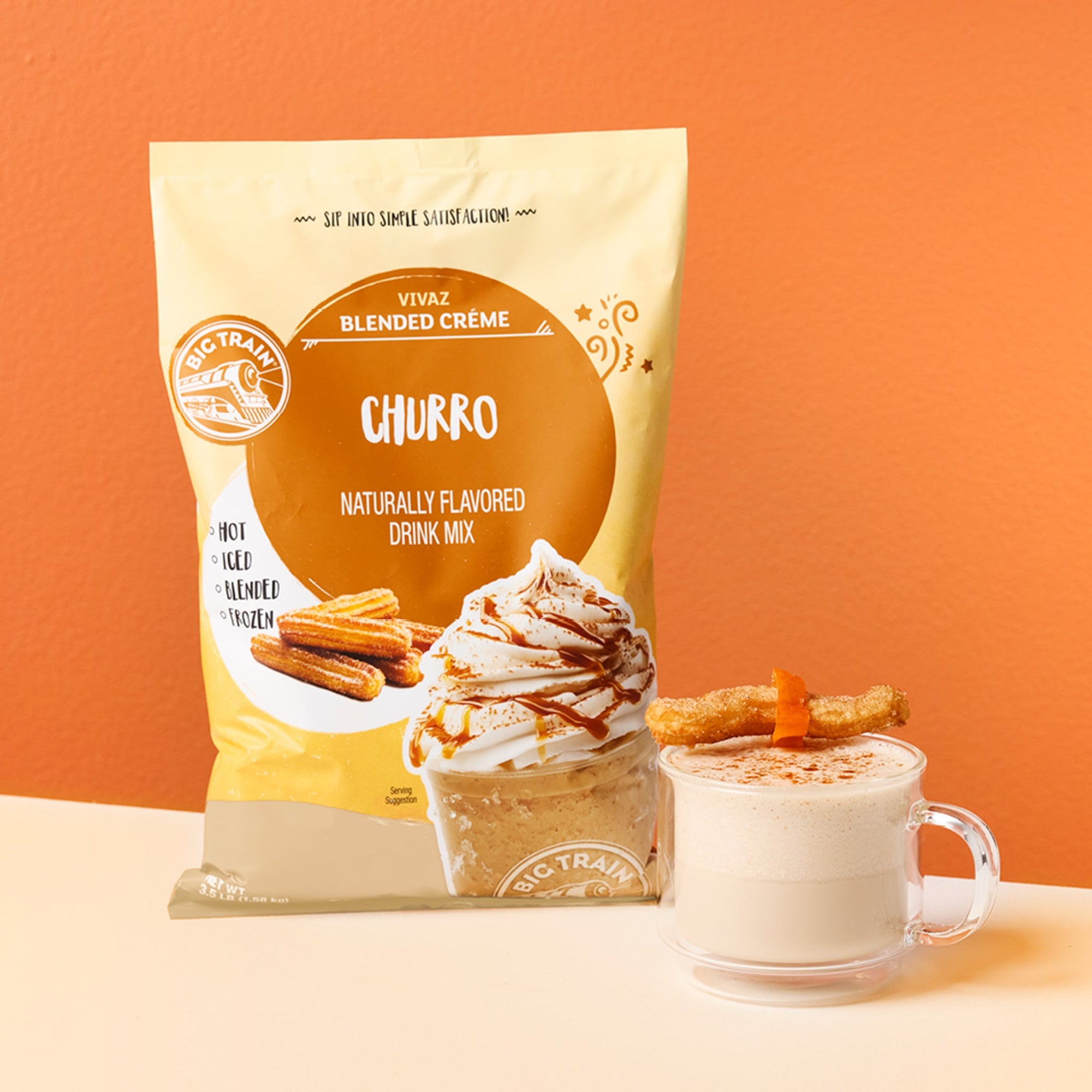Vivaz Churro Blended Creme Beverage Mix
