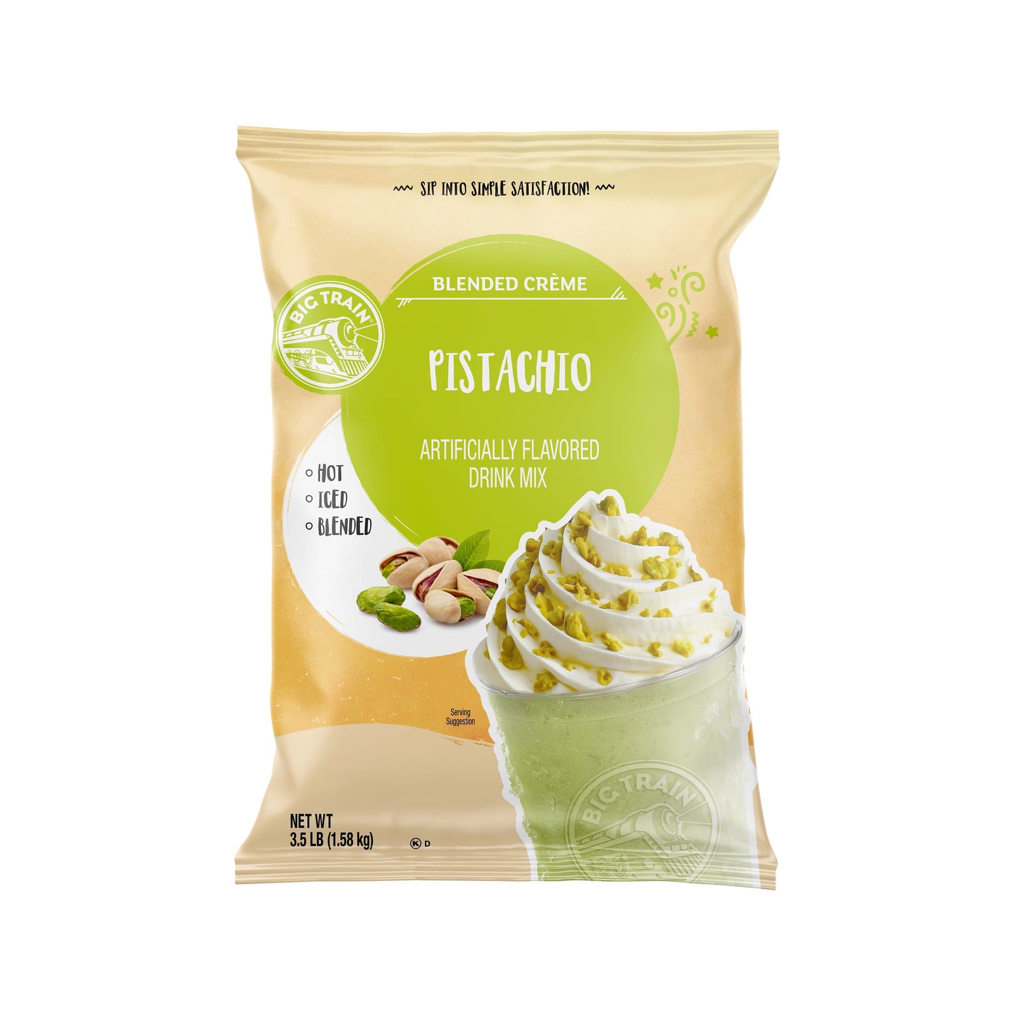 Pistachio Blended Creme Beverage Mix