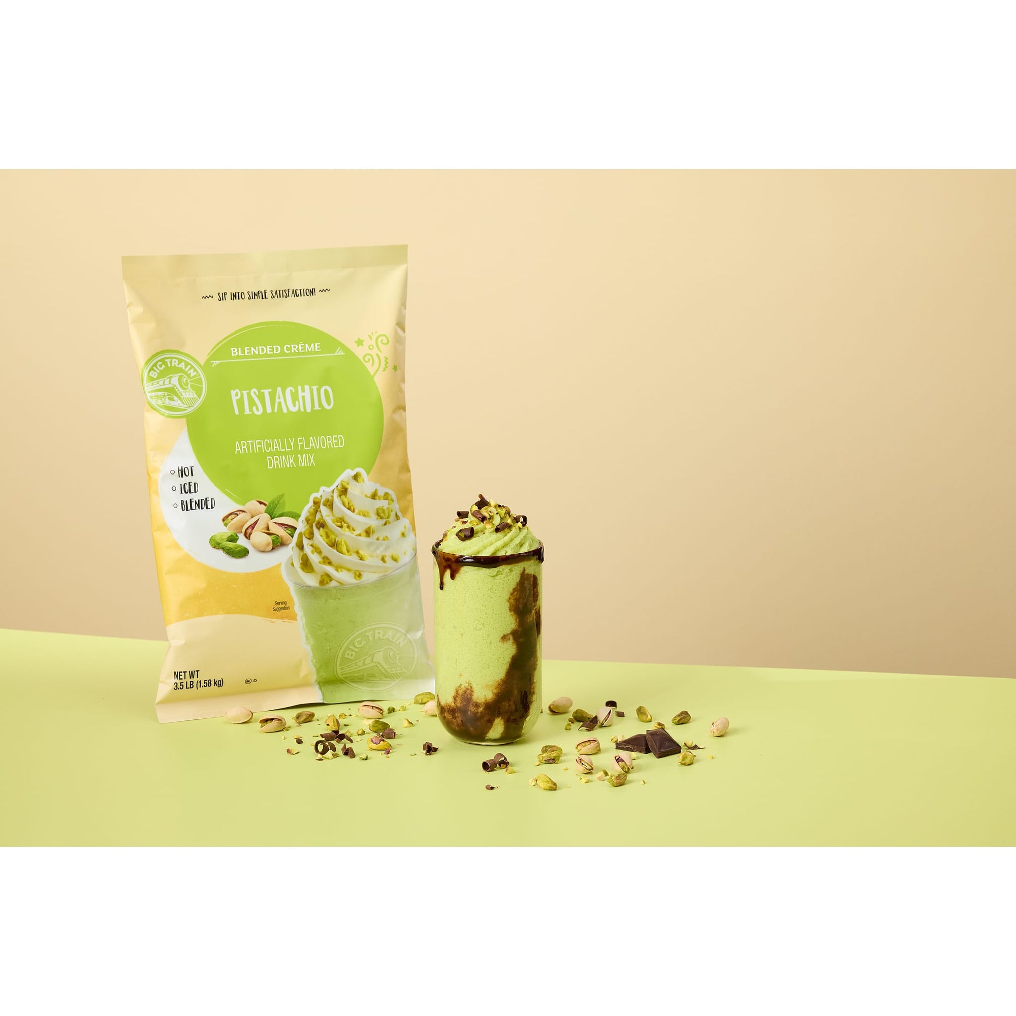 Pistachio Blended Creme Beverage Mix