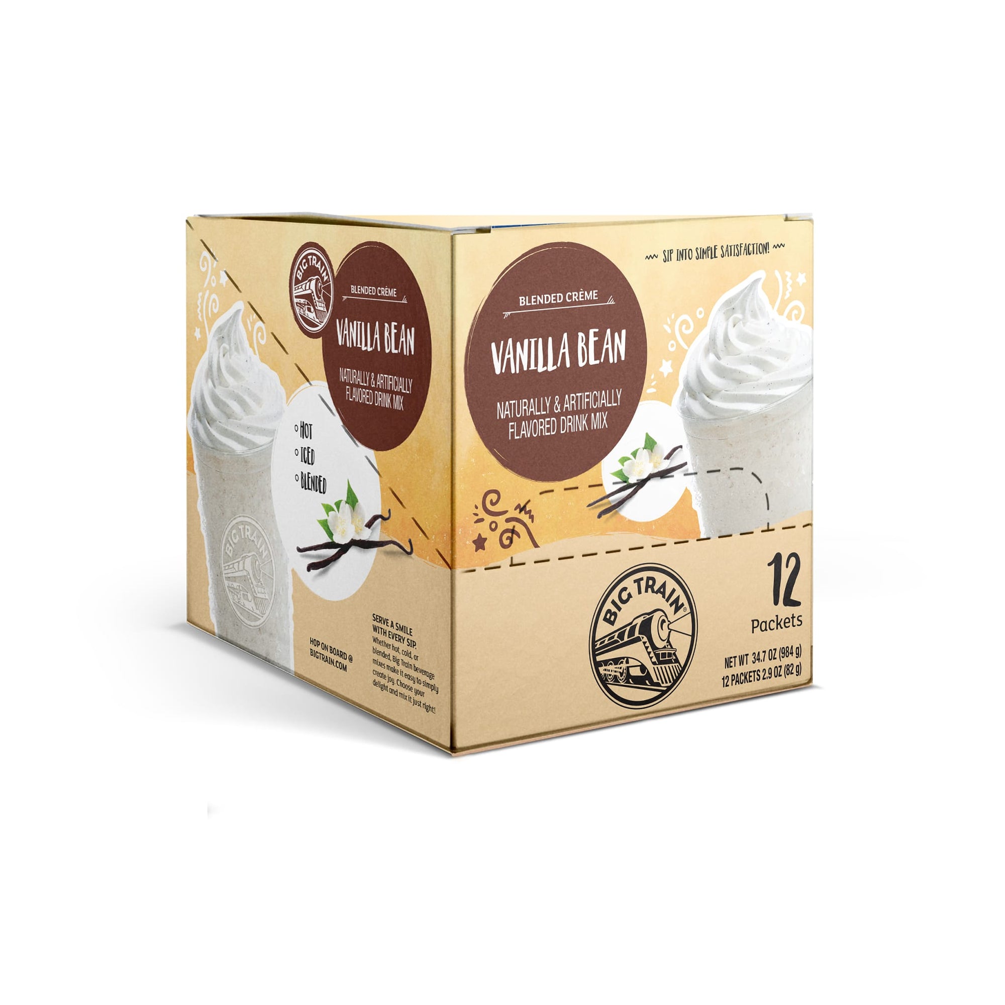 Vanilla Bean Blended Creme Beverage Mix Sachets