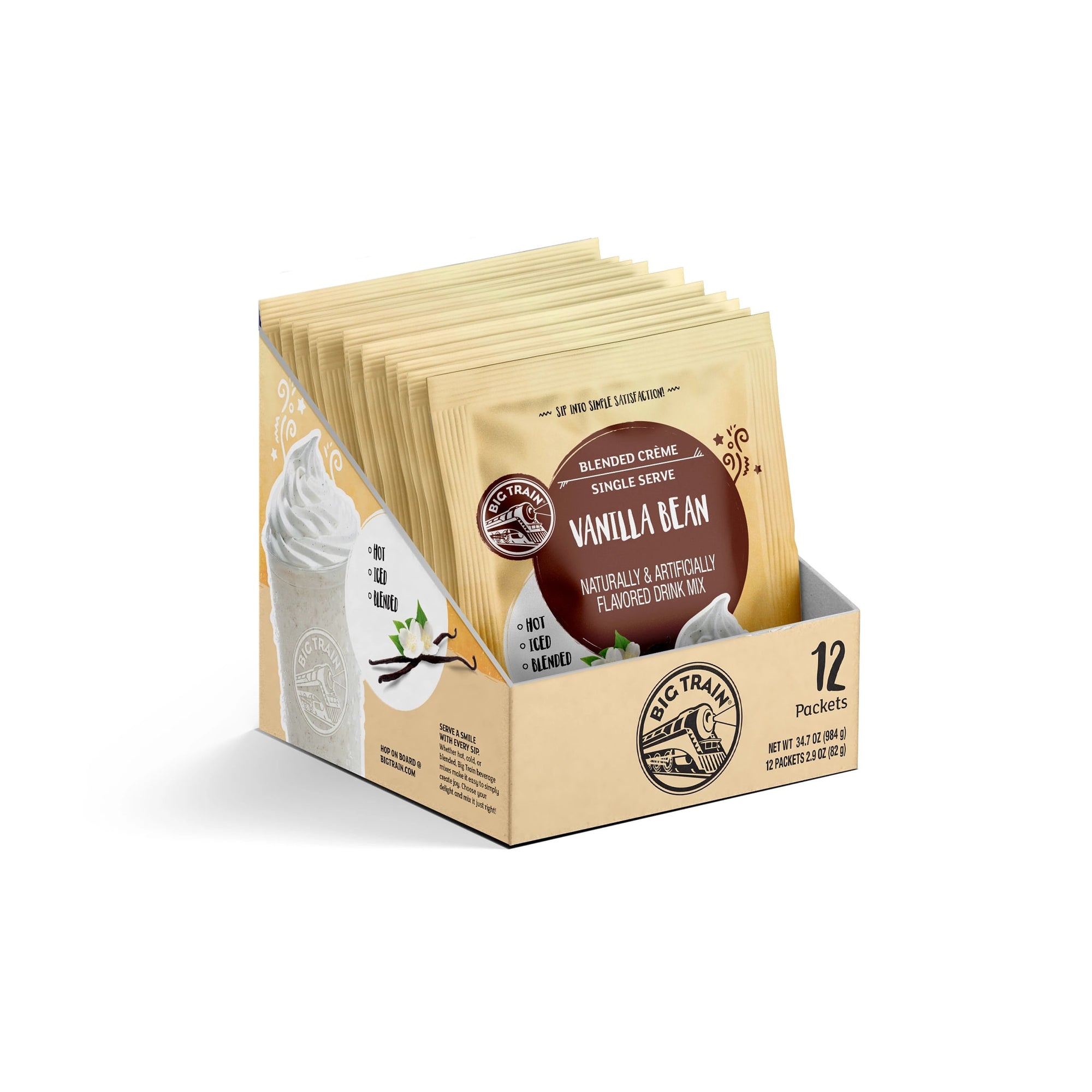 Vanilla Bean Blended Creme Beverage Mix Sachets