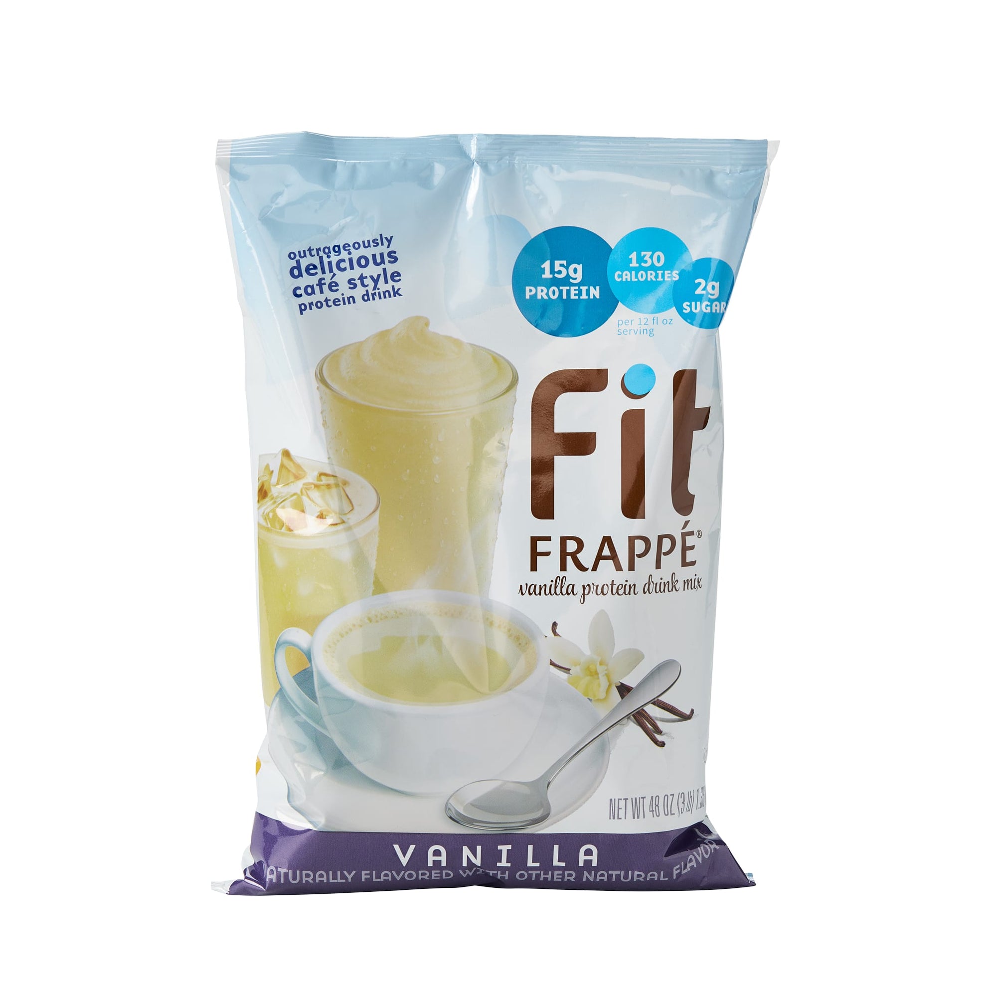 Fit Frappe Vanilla Protein Beverage Mix