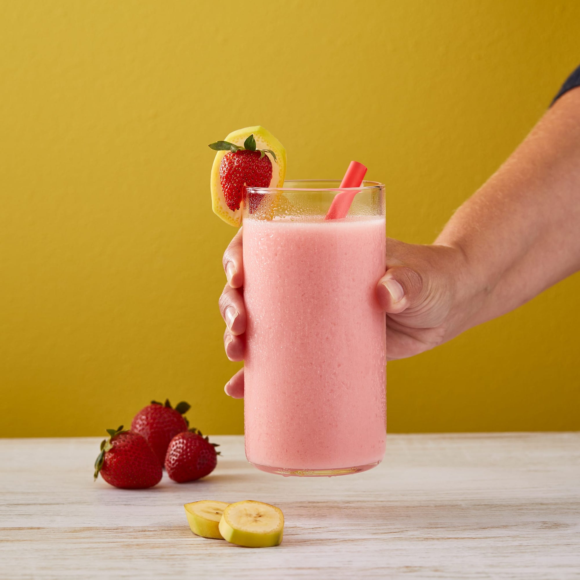 Strawberry Banana Blended Creme Beverage Mix