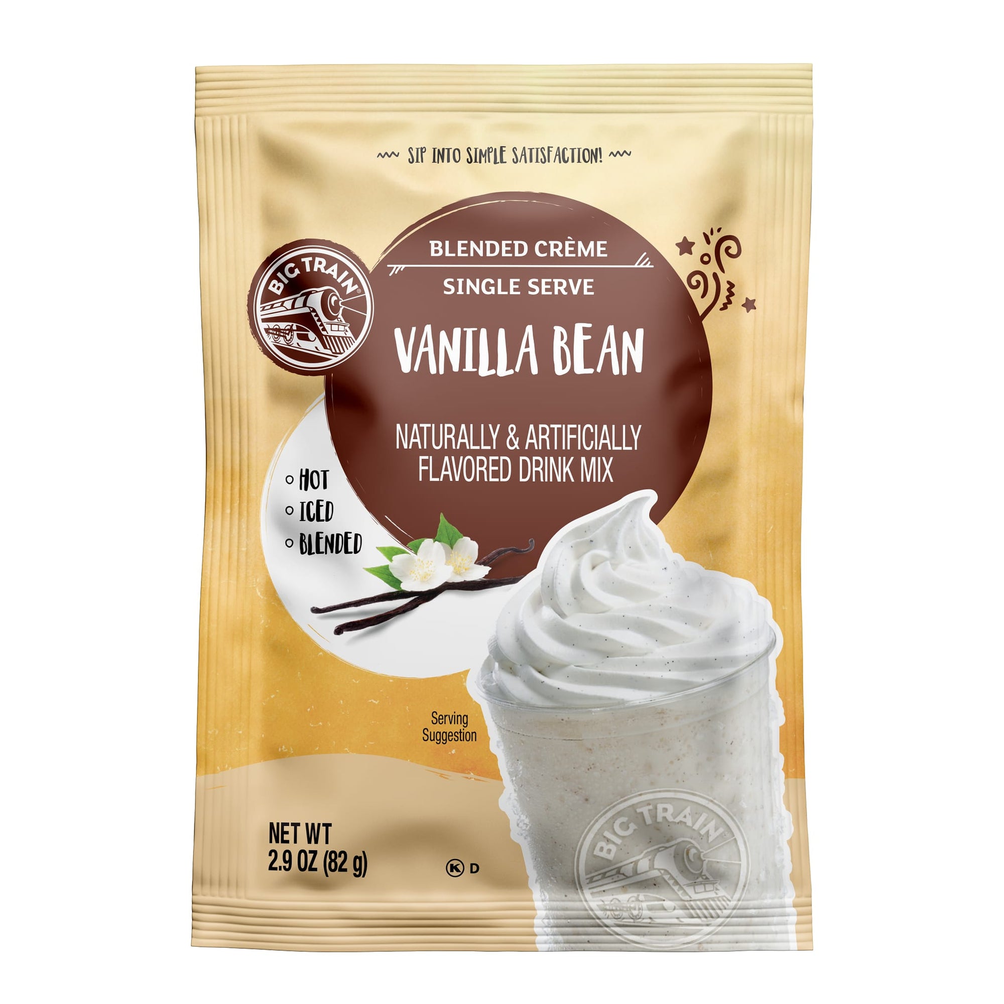 Vanilla Bean Blended Creme Beverage Mix Sachets
